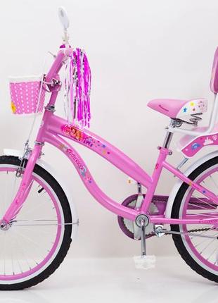 Детский  велосипед для девочки princess 20 дюймов2 фото