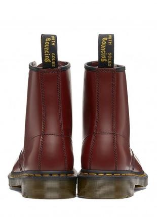 Черевики dr. martens 1460 cherry red smooth5 фото