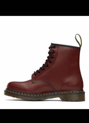 Черевики dr. martens 1460 cherry red smooth3 фото