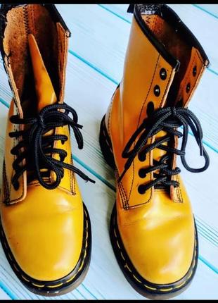 Оригінальні черевики від англійського бренду dr. martens 1460 smooth4 фото