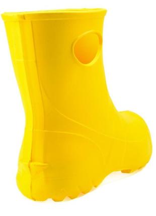 Жіночі гумові чоботи з пінки lemigo garden 752 жовті р. 404 фото