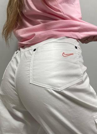 Прямые карго штаны nike2 фото