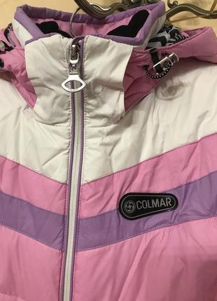 Нова шикарна зимова лижна пухова куртка відомої тм colmar 46 розмір7 фото