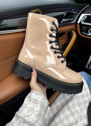 Зимние ботинки в стиле dr. martens jadon