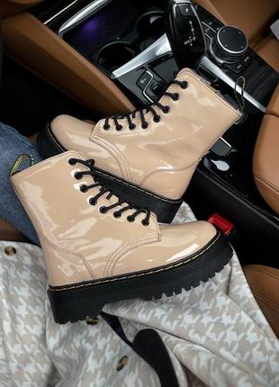 Зимние ботинки в стиле dr. martens jadon3 фото