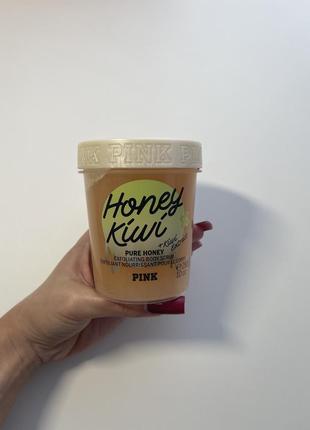 Оригинальный скраб honey kiwi victoria’s secret pink виктория сикрет2 фото