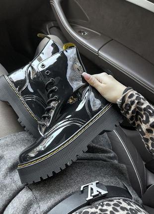 Зимние ботинки в стиле dr. martens jadon