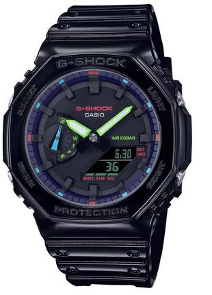 Мужские часы casio ga-2100rgb-1aer