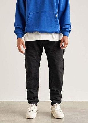 Джинси baggy з 5 кишенями represent carpenter denim black