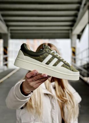 Кроссовки в стиле adidas campus bad bunny