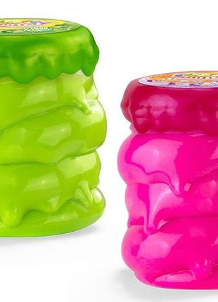 Слайм лизун fluffy slime 6xl, російська, у банці 9*11см