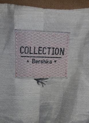 Пиджак горчица bershka3 фото