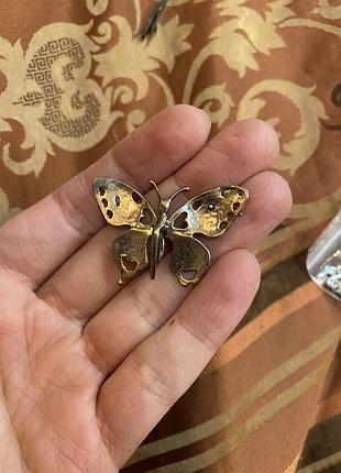 Брошка срібло 2