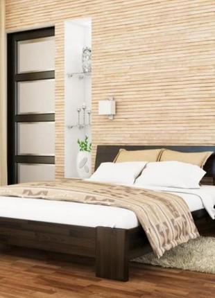 Ліжко дерев'яне титан естелла estella/ кровать дерев'яна 120*190 щит бука7 фото