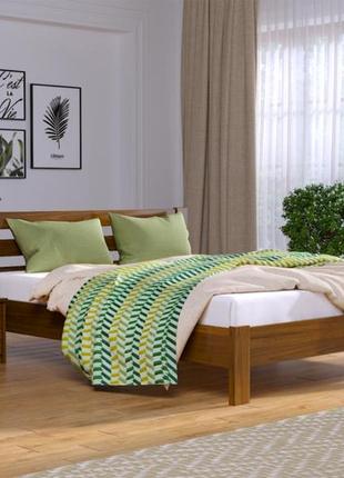 Ліжко дерев'яне рената люкс естелла estella/ кровать дерев'яна 90*200 щит бука