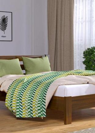 Ліжко дерев'яне рената люкс естелла estella/ кровать дерев'яна 160*200 щит бука2 фото
