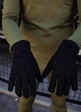 Зимові тактичні перчатки without captain black3 фото