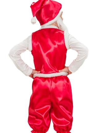 Детский карнавальный  костюм  гном красный5 фото
