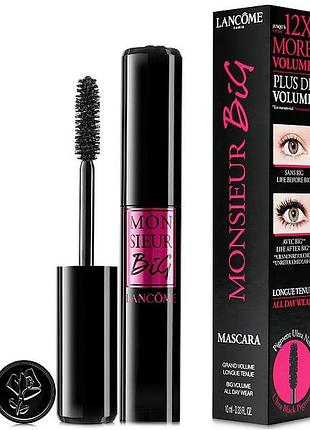 Тушь monsieur big mascara volume mascara 12x more volume 2ml