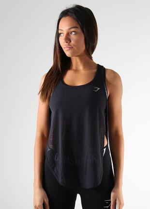 Майка накидка gymshark breeze vest xs3 фото