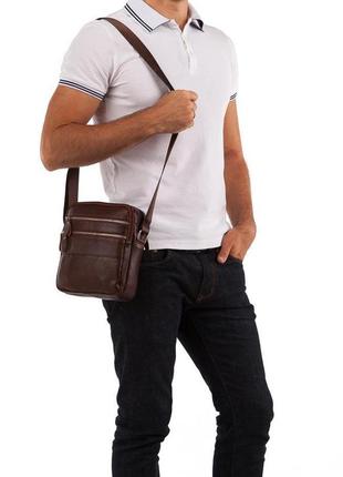 Небольшая мужская сумка на плечо tiding bag m38-3923c5 фото