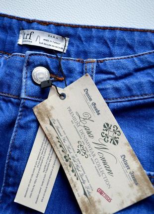 Трендовые джинсы с лампасами мом zara5 фото