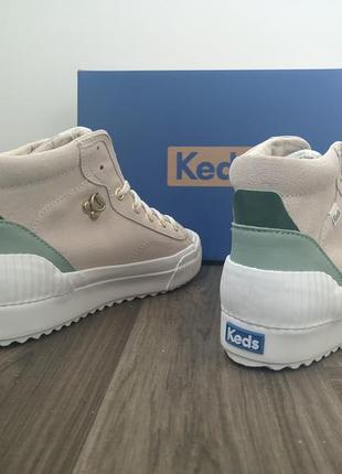 Keds. cнікери кеди хайтопи кросівки. замша. оригінал із сша.6 фото