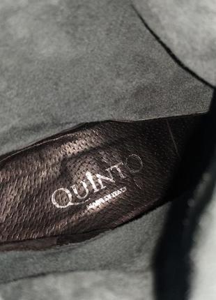 Quinto чоботи демісезонні італія шкіра4 фото