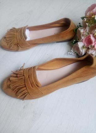 Балетки замшеві minelli