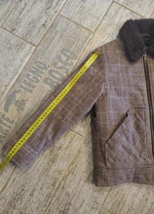 Демисезонная куртка утепленная h&amp;m 7-8 лет 128 см7 фото