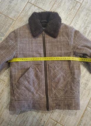 Демисезонная куртка утепленная h&amp;m 7-8 лет 128 см8 фото