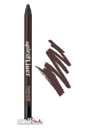 Олівець для брів farmasi eyebrow liner №03