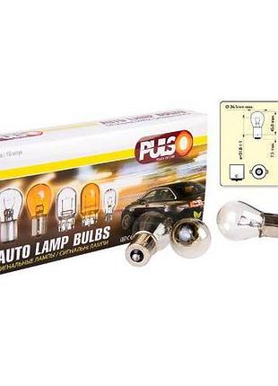Лампа pulso/габаритная s25/ba15s/p21w 12v21w clear/1 конт. (lp-25151)