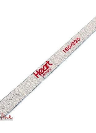 Пилка для ногтей heart капелька titan 150/220