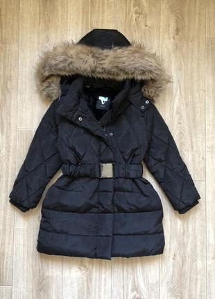Куртка курточка на меху 4-5 лет by very зима зимняя