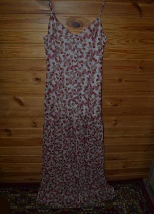 Роскошное шифоновое платье asos, платье в цветы, платье макси, шифон,5 фото