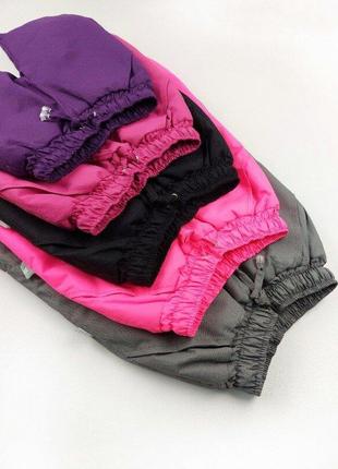 Дитячі зимові штани marakas на флісі для дівчинки та хлопчика теплі