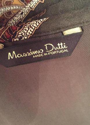 Шелковое платье massimo dutti3 фото