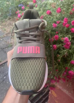 Оригінальні жіночі кросівки puma wired run 366970-20 burnt olive.