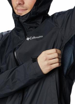 Ветровка водовідштовхуюча куртка jacket 🧥 оригінальна columbia omni-weak evap,  повномірна l-ka, gore-tex