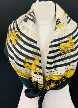 Шелковый платок,платок hermès astrologie scarf, оригинал10 фото