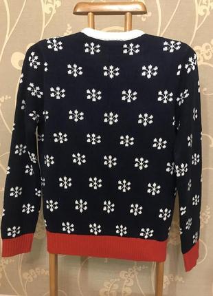 Очень красивый и стильный брендовый тёплый вязаный свитер 20.2 фото