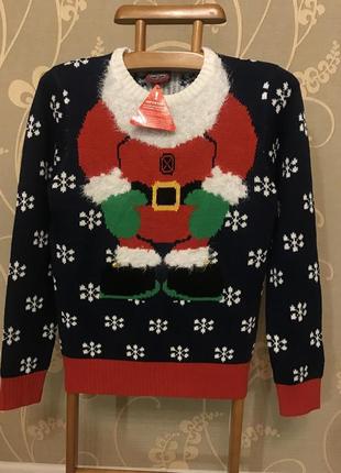 Очень красивый и стильный брендовый тёплый вязаный свитер 20.9 фото
