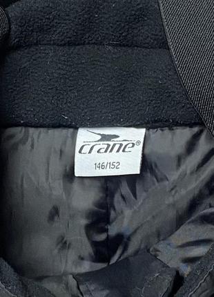 Crane штаны 146/152 размер горнолыжные чёрные оригинал4 фото