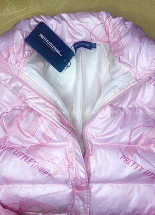 Укорочена рожева куртка prettylittlething3 фото