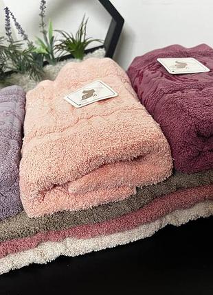 Наборы полотенец премиум качества, мягкие и нежные на ощупь, густой ворс