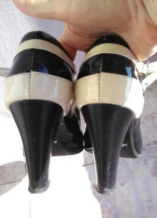 Кожаные туфельки alberto violl6 фото