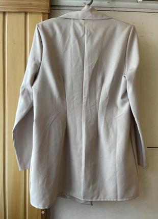 Новый пиджак длинный классический классика с биркой платье двухбортный двубортный3 фото