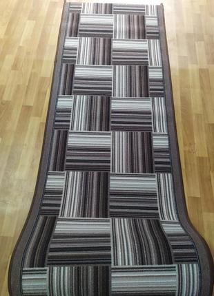 Доріжка на войлочній основі 0600 коричневий на відріз