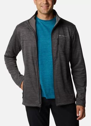 Мужская флисовая кофта columbia sportswear maxtrail ii full zip fleece jacket куртка7 фото